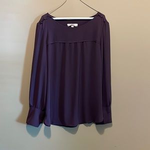Loft Blouse Purple XL